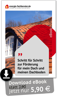 eBook Förderung Dämmung Dach und Dachboden